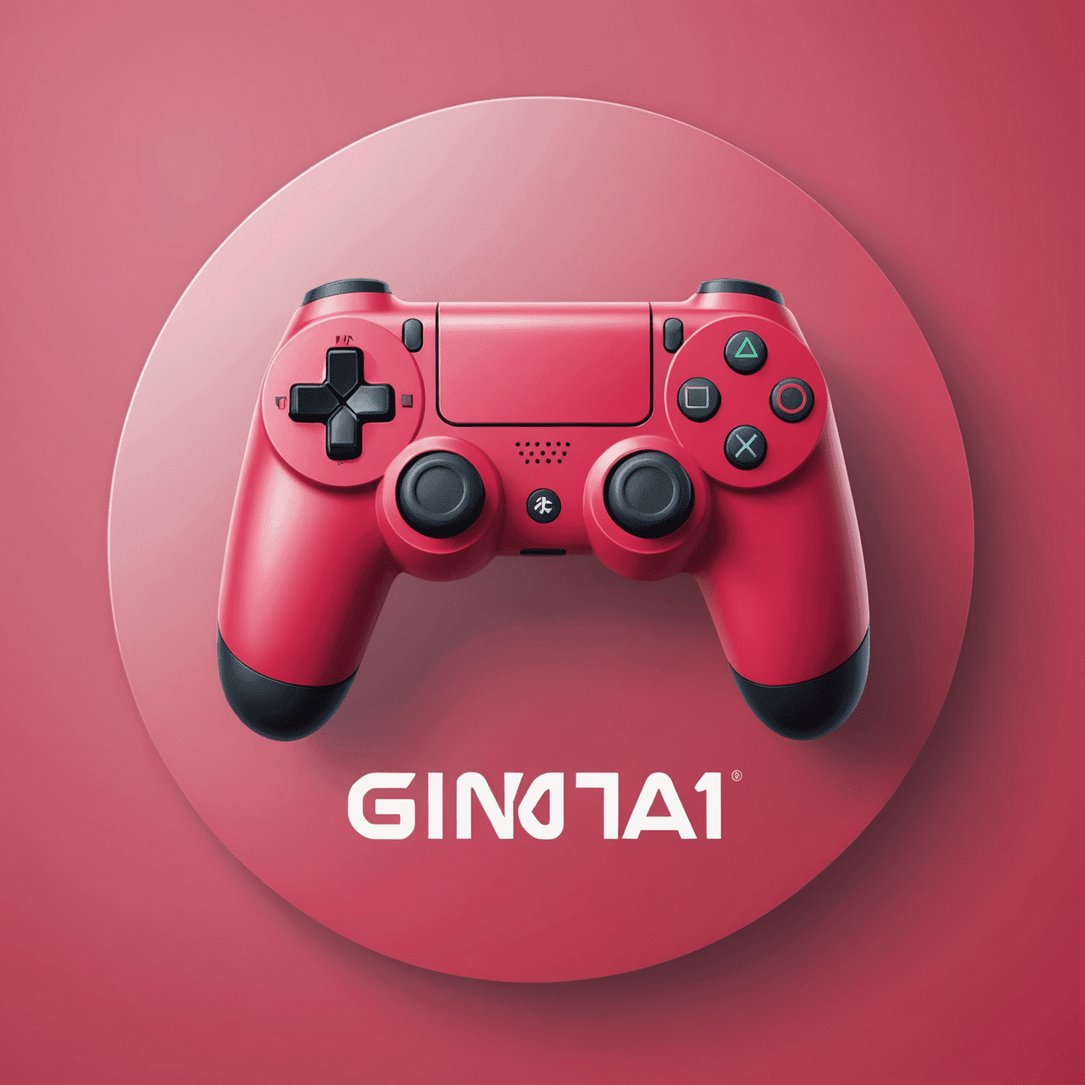 Game Workspace India logo featuring a stylized game controller icon in red and pink colors