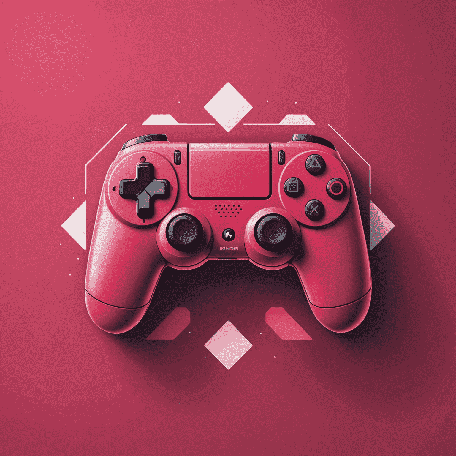 Game Workspace India logo featuring a stylized game controller icon in red and pink colors