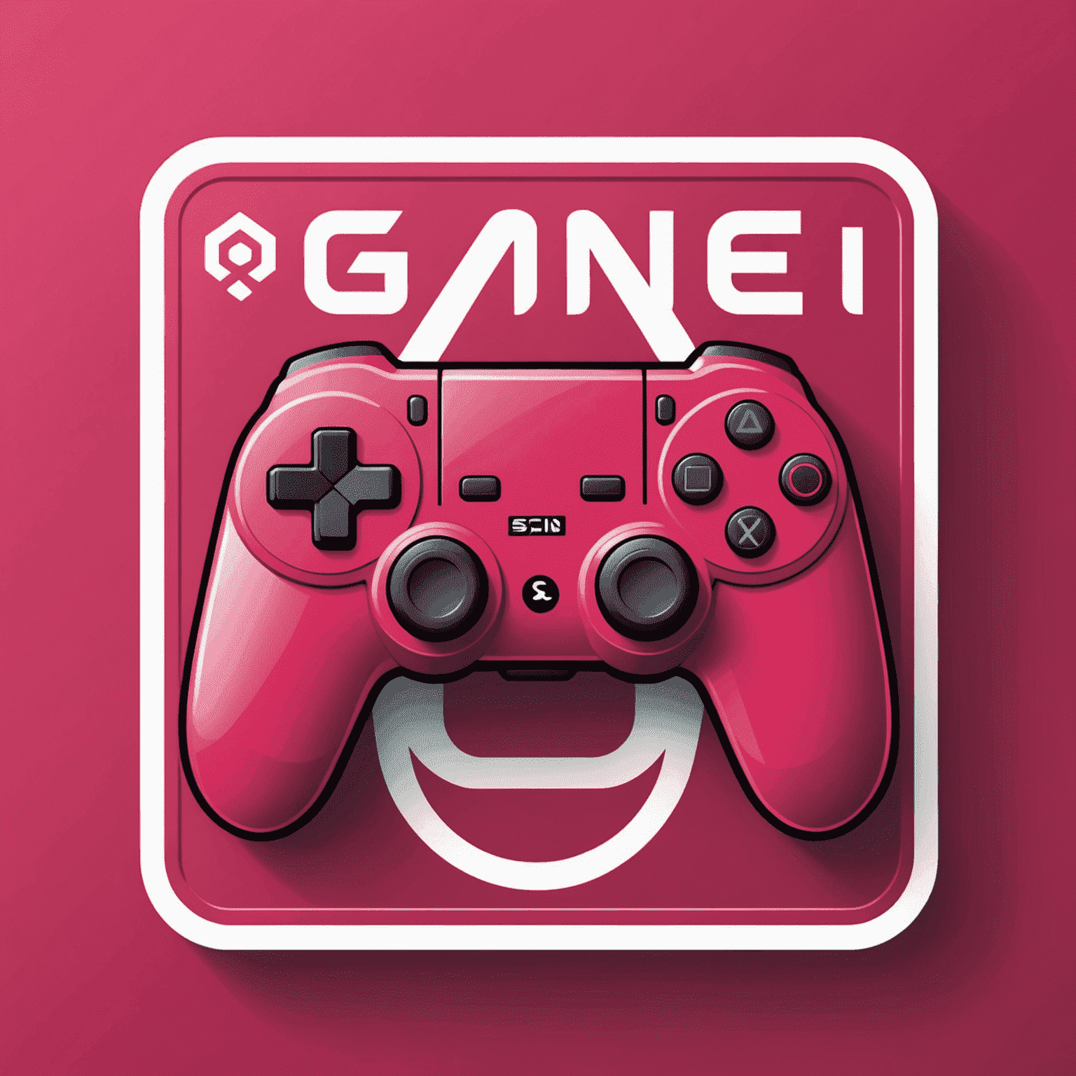 Game Workspace India logo featuring a stylized game controller icon in red and pink colors